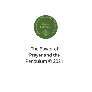The Power of Prayer and the Pendulum © 2021 [$150]